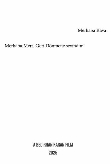 RAVA: An Artificial Friendship poster