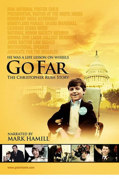 Go Far: The Christopher Rush Story poster