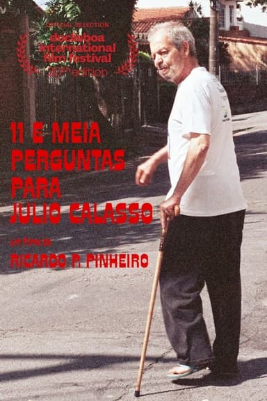 11 and a Half Questions to Julio Calasso poster