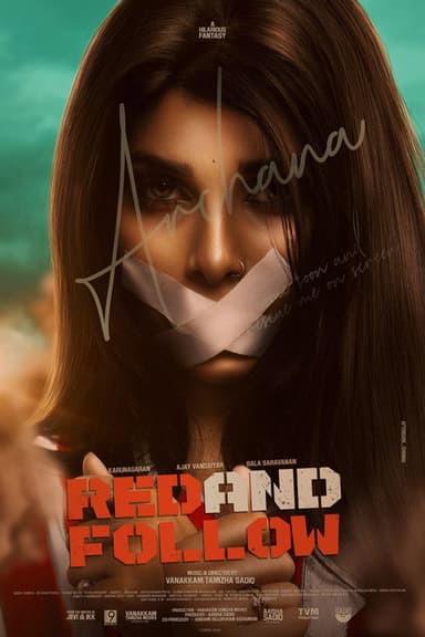 Red and Follow poster