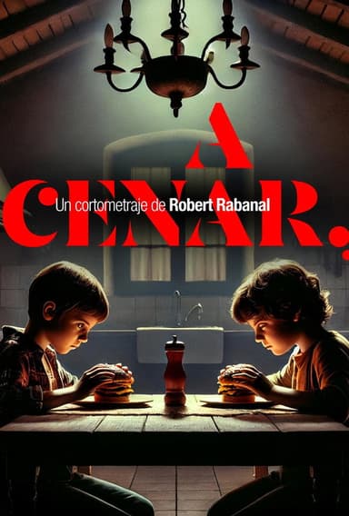 A cenar poster