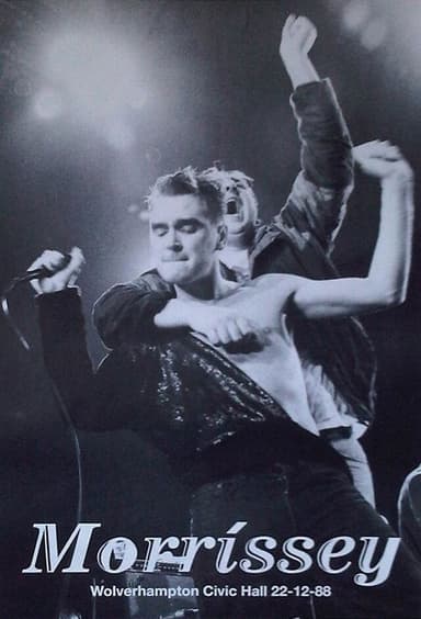 Morrissey: Wolverhampton '88 poster