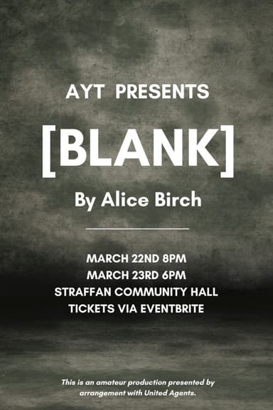 [BLANK] poster