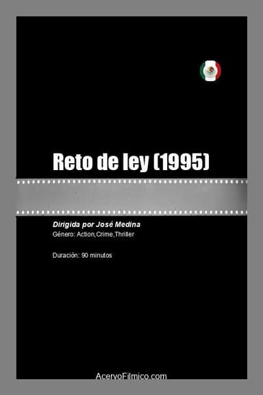 Reto de ley poster