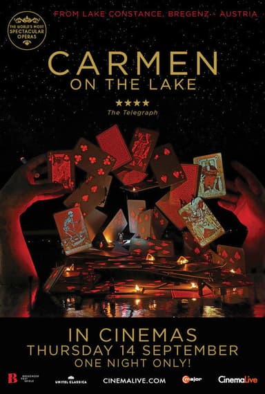 Bizet: Carmen (Bregenz Festival) poster