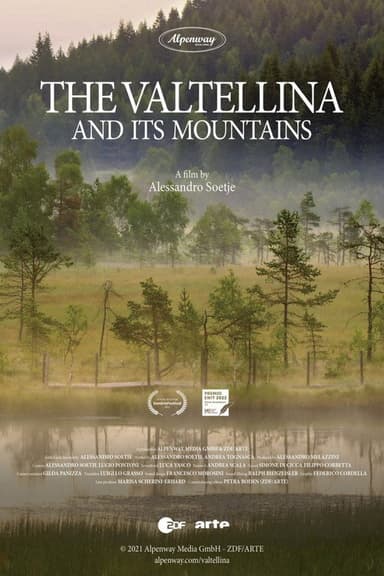Das Veltlin und seine Berge poster
