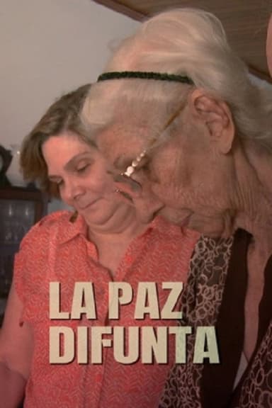 La paz difunta poster