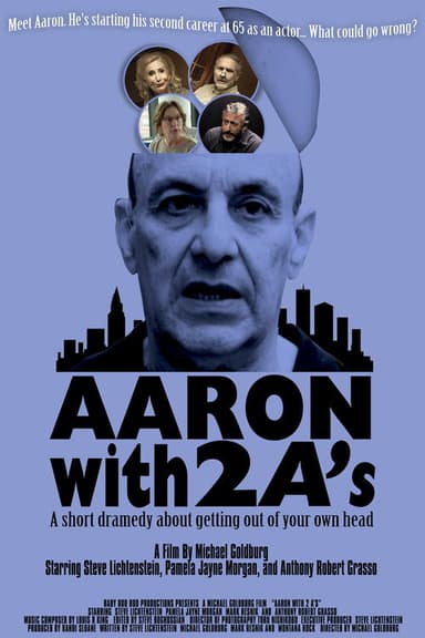 Aaron with 2 A's poster