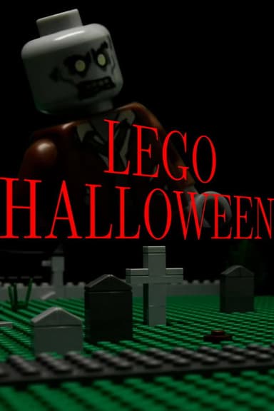 Lego Halloween poster