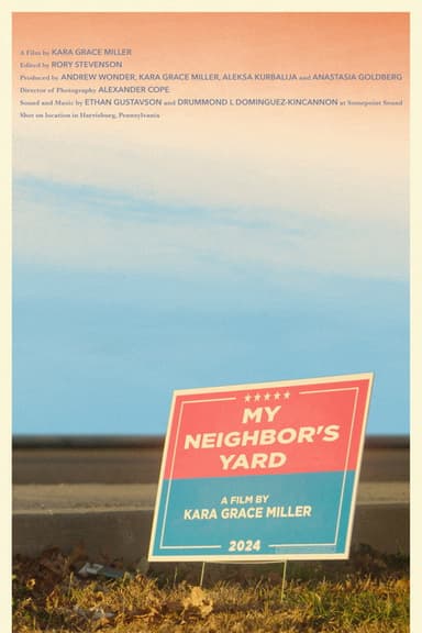 My Neighbor's Yard poster