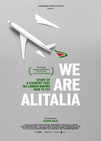 We are Alitalia poster