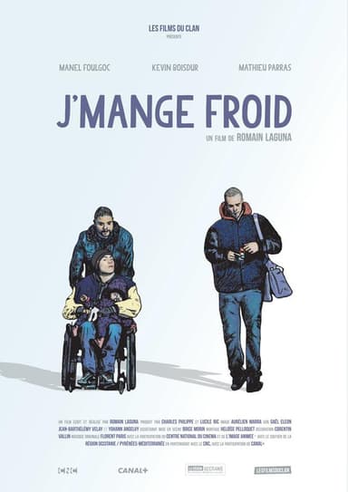J'mange froid poster