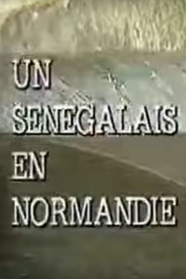 A Senegalese Man in Normandy poster