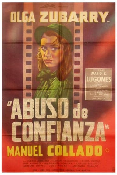 Abuse of Trust poster