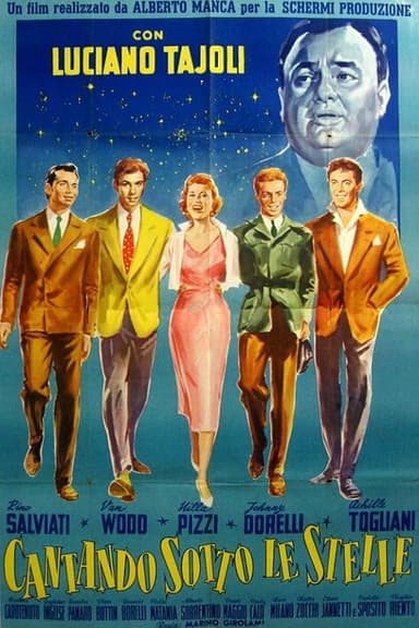 Cantando sotto le stelle poster