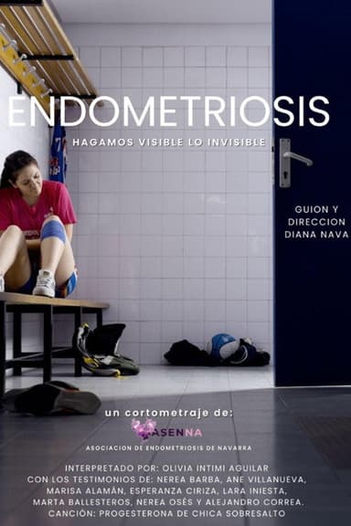Endometriosis. Hagamos visible lo invisible poster
