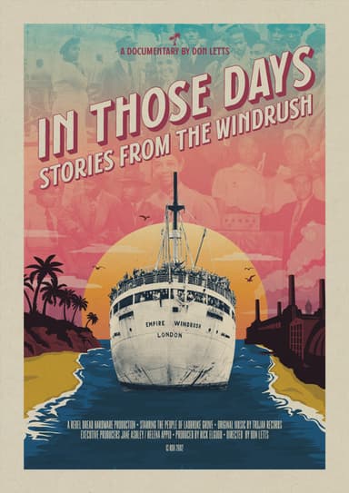 In Those Days poster
