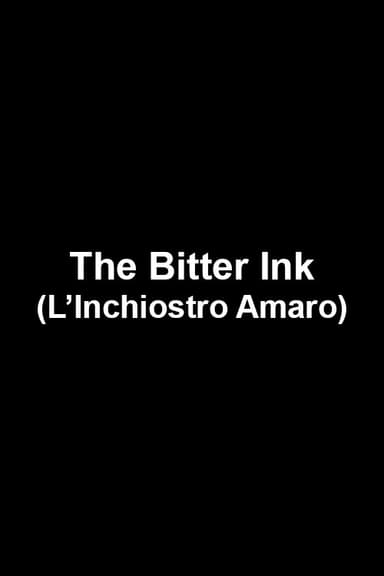 The Bitter Ink poster