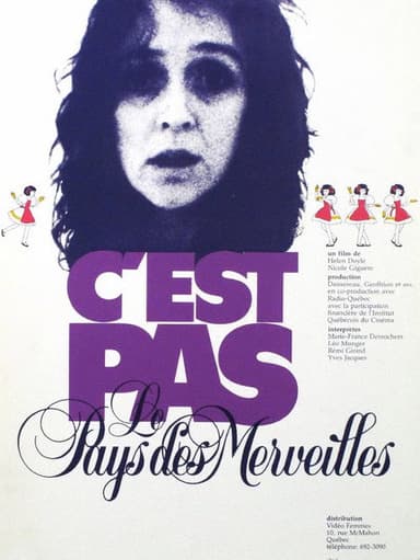 C'est pas le pays des merveilles poster