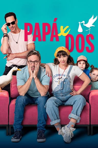 Papá x dos poster