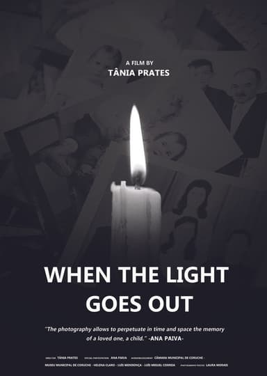 When the light goes out poster