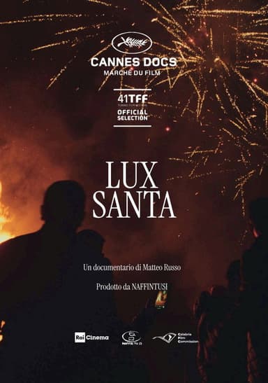 Lux Santa poster