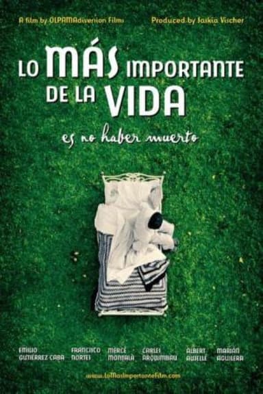 The Most Important Thing in Life is Not Being Dead poster