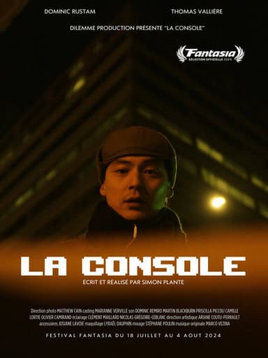 La console poster