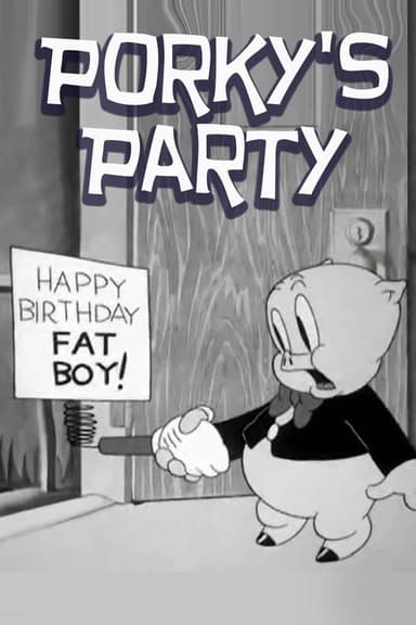 Porky's Party poster