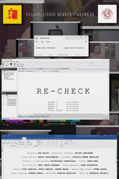 RE-CHECK poster