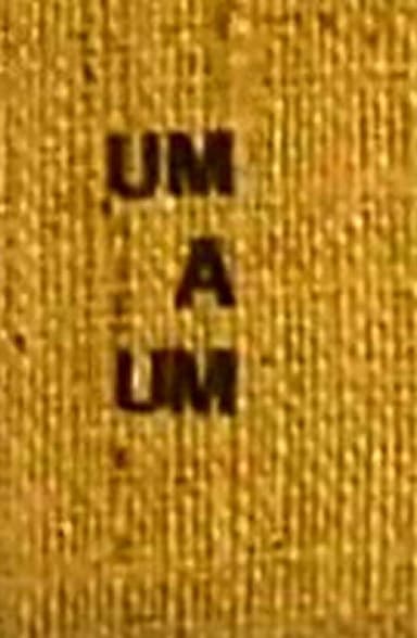 Um a um poster