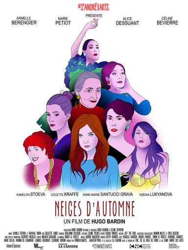 Neiges d'automne poster