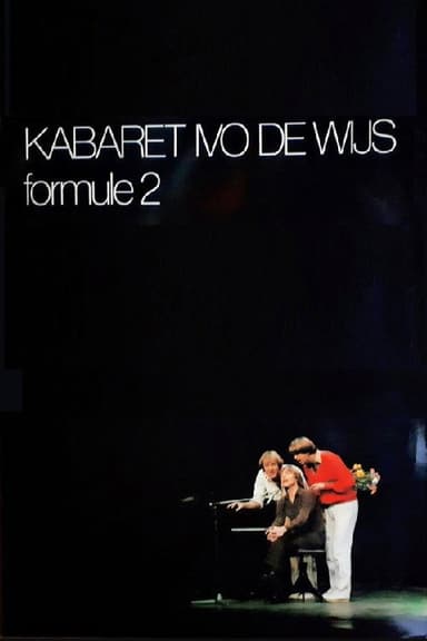 Kabaret Ivo de Wijs: Formule 2 poster
