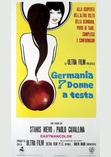 Germania 7 donne a testa poster