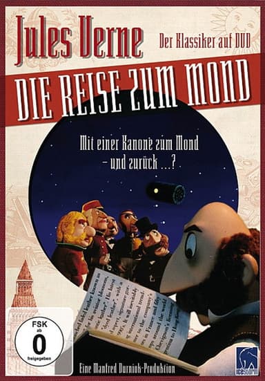 Die Reise zum Mond poster