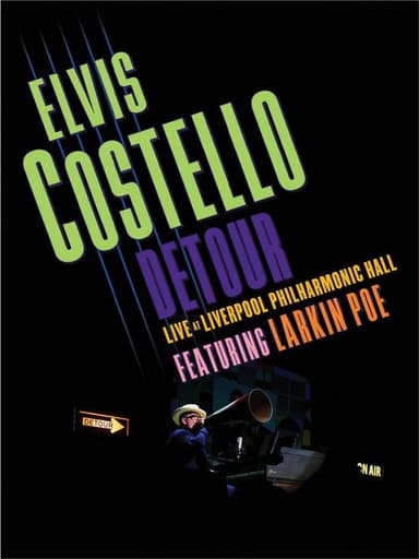 Elvis Costello - Detour Live at Liverpool Philharmonic Hall poster