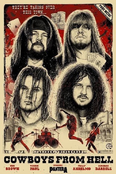 Pantera - Live in Hamilton, ON poster