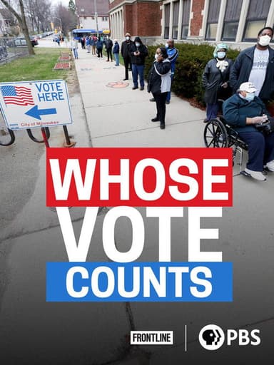 Whose Vote Counts poster