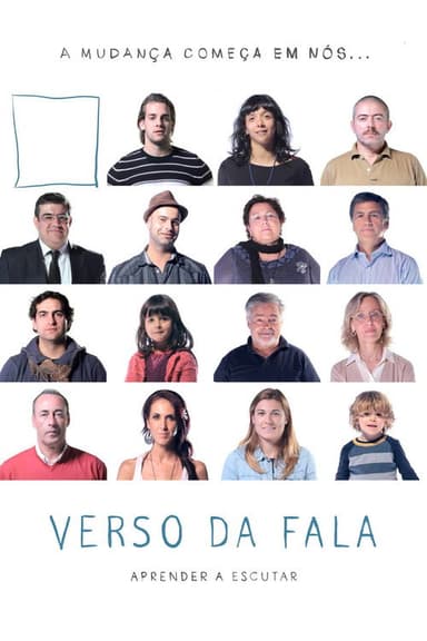 Verso da Fala poster