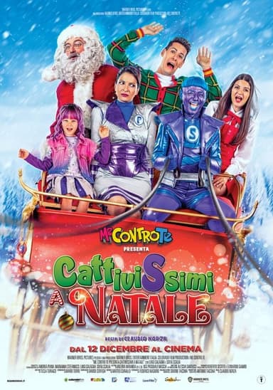 Me contro Te presenta Cattivissimi a Natale poster