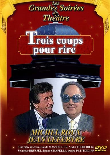 Trois coups pour rire poster