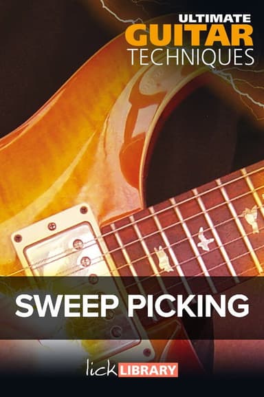 Lick Library: Sweep Picking poster