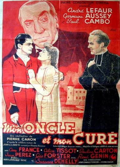 Mon oncle et mon curé poster
