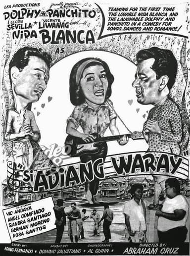 Si Adiang Waray poster