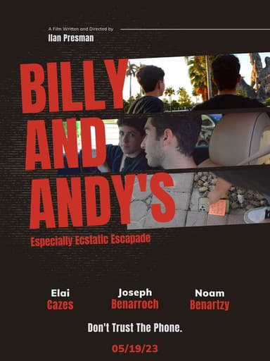 Billy and Andy's Especially Ecstatic Escapade poster