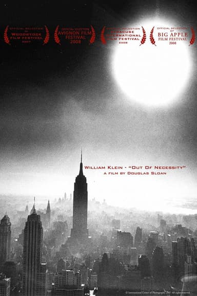 William Klein: Out of Necessity poster