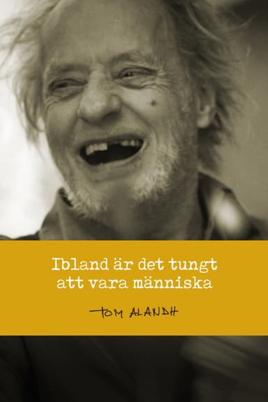 Ibland är det tungt att vara människa poster