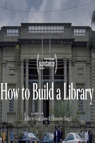 How to Build a Library poster