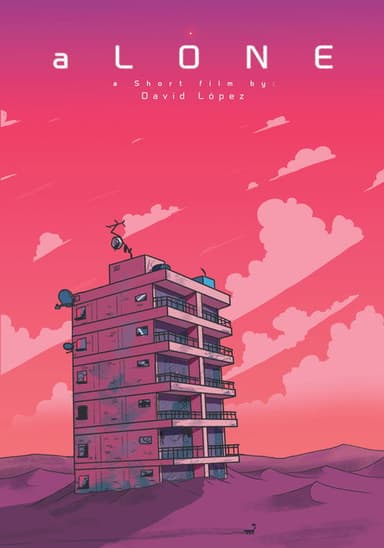 aLONE poster