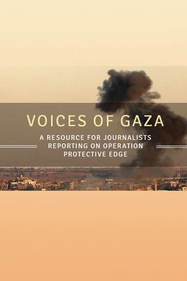 Voices from Gaza poster